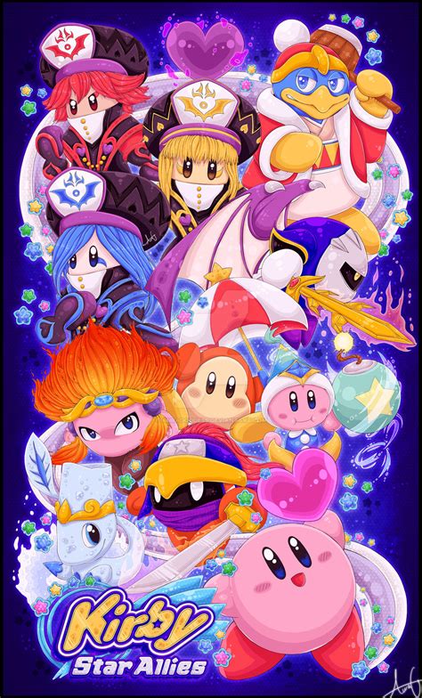 Kirby Star Allies By Auragoddess On Deviantart