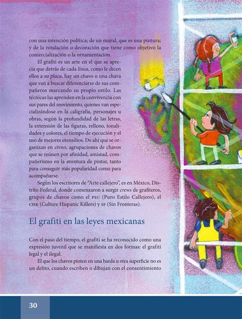 Español Libro De Lectura Sexto Grado 2016 2017 Online Página 30 De