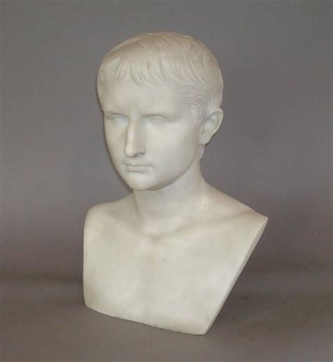 19th Century Italian Marble Bust Of Augustus Caesar At 1stdibs