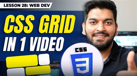 Everything About Css Grid In One Video Episode 28 Youtube