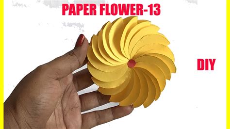 How To Make Beautiful Paper Flowerdiy Paper Craftorigami Flowereasy