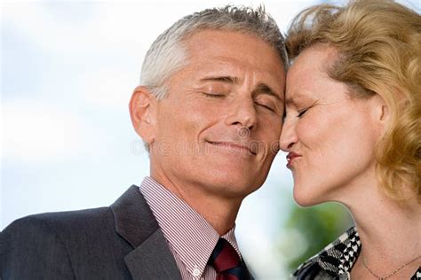 couple with eyes closed stock image image of activity 62560407