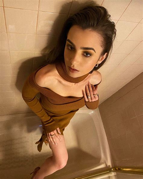 Lily Collins Virtual Press Photoshoot For Mank January 2021