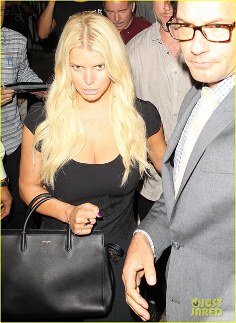 Full Sized Photo Of Jessica Simpson Enjoys A Long Dinner Date With Eric