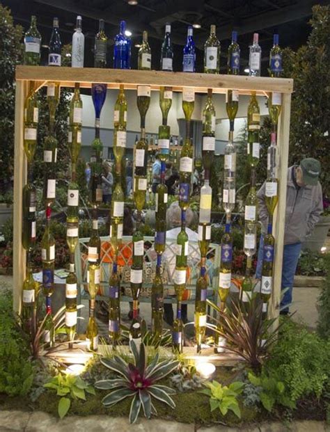 Glass Bottles Garden Decor That Will Steal The Show