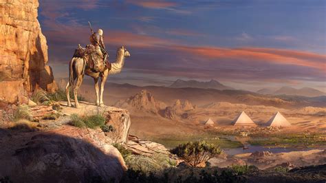 Assassins Creed Origins Pyramids 4k Wallpapers Hd