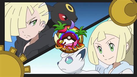 Lillie Vs Gladion Pokémon The Series Sun And Moon—ultra Legends