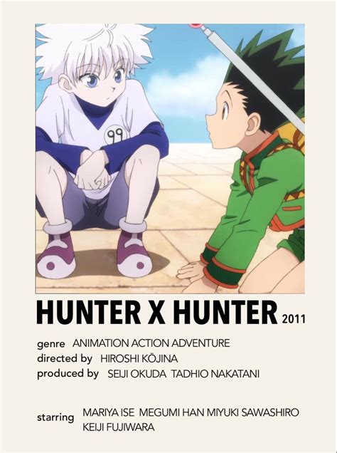 Hunter X Hunter Otaku Anime Anime Guys Mini Poster Poster Anime