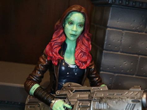 6 Inch Gamora Marvel Guardians Of The Galaxy Legends Series Daughters Of Thanos Action Figures