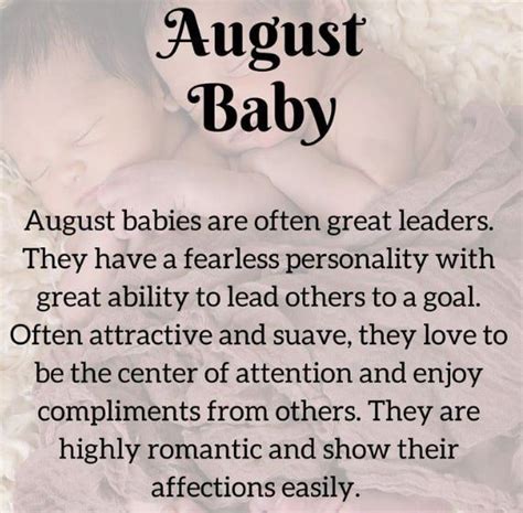 10 Interesting Facts About August Born Babies Images And Photos Finder