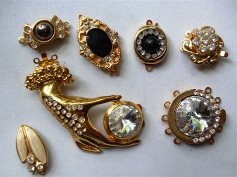 Clasp Jewelry Vintage Even Closures For Clothing Beautiful