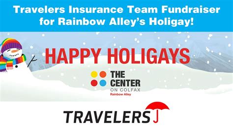Travelers Insurance Team Fundraiser For Rainbow Alleys Holigay The
