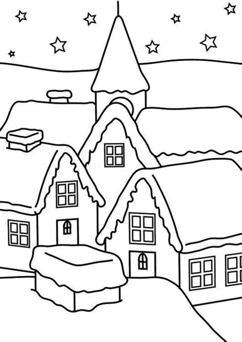 Pin On House Colouring Pages