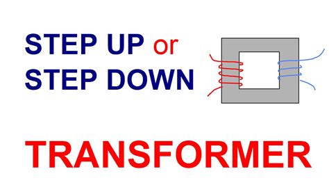 The step up transformer is also used for starting the electrical motor. step up step down transformer calculations - YouTube