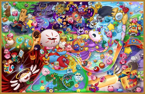 Kirbys 20th Anniversary Tribute Image Kirby Know Your Meme
