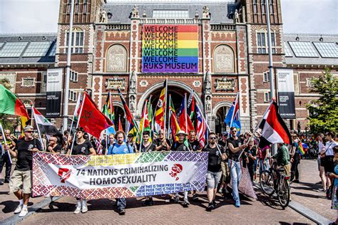 Activistische Pride Walk Is Voor Iedereen Van Jonge Transgenders Tot