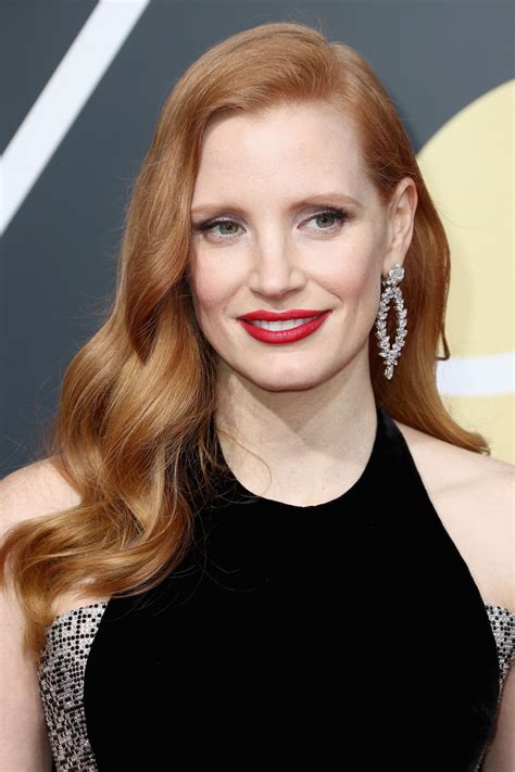 2018 Golden Globes Best Beauty Looks Wear Red Lipstick Celebrity