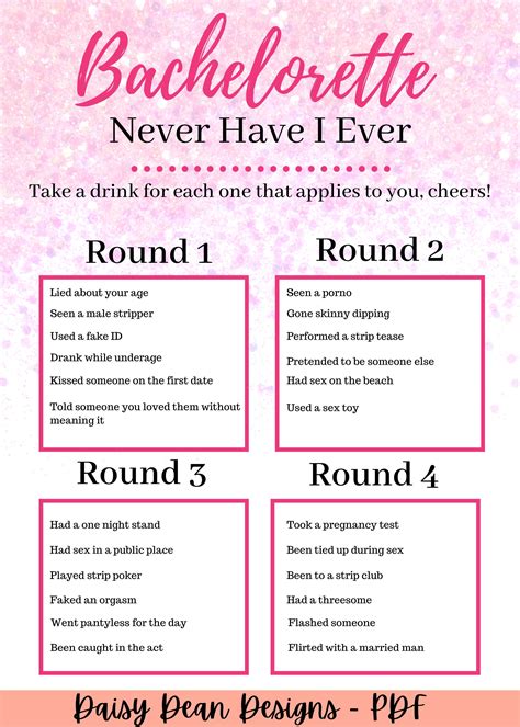 Never Have I Ever Game Bachelorette Party Games Printable Etsy In 2021 Bachelorette Party