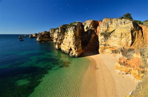 Pristine Beaches And Dramatic Shoreline In Lagos Portugal Places To