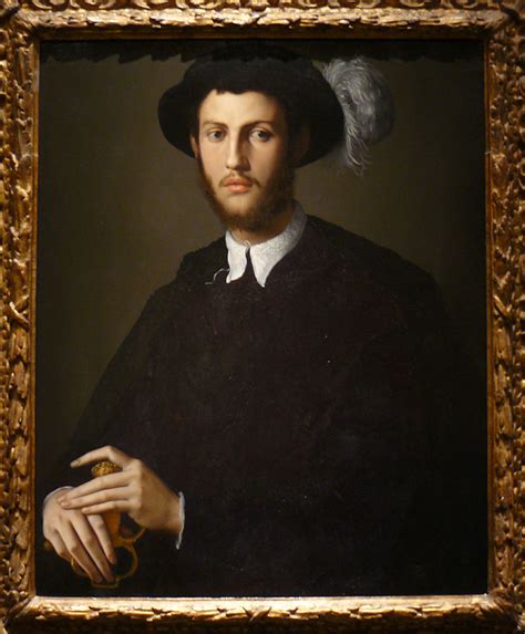 Artist Agnolo Di Cosimo Called Bronzino Portrait Of A Y Flickr