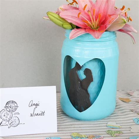 Mason Jar Centerpieces For Weddings With Your Cricut Mason Jar