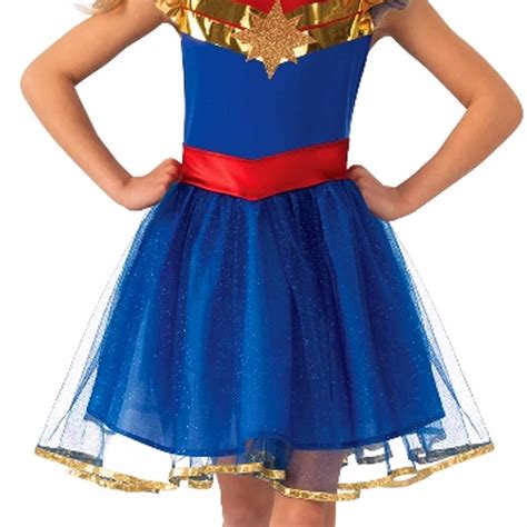 Captain Marvel Tutu Dress Costume Child 4 6