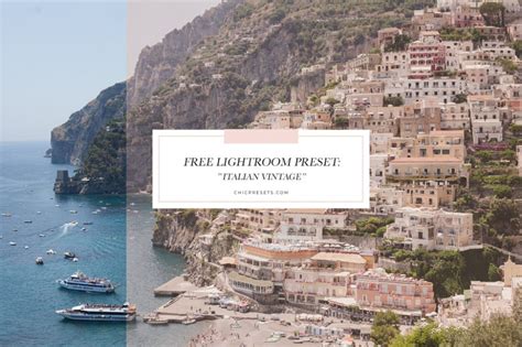 Vintage wedding is a free lightroom preset that reproduces vintage film looks in your photos. Free Lightroom Preset Italian Vintage - Download Now ...