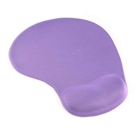 Office Laptop Pc Silicone Gel Wrist Rest Support Mouse Pad Mat Purple