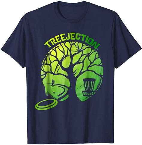 Funny Disc Golf Graphic Tree T Shirt T Shirt Mens Tshirts Tree T