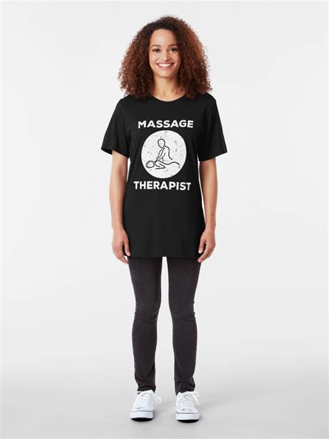 Cool Massage Therapist Graphic T T Shirt T Shirt By Zcecmza Redbubble