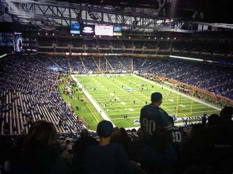 Breakdown Of The Ford Field Seating Chart Detroit Lions