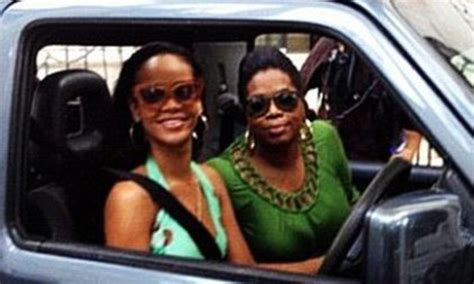 Rihanna And Oprah Winfrey Go For A Spin Together In Barbados Daily Mail Online