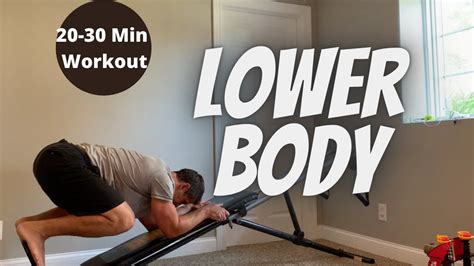 20 30 Min Lower Body Legs Workout With Total Gym Ultimate Body