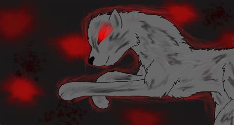 Demon Wolf By Darkeh12 On Deviantart