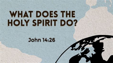 What Does The Holy Spirit Do Logos Sermons