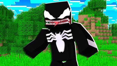 Venom Foi Adicionado No Minecraft Youtube