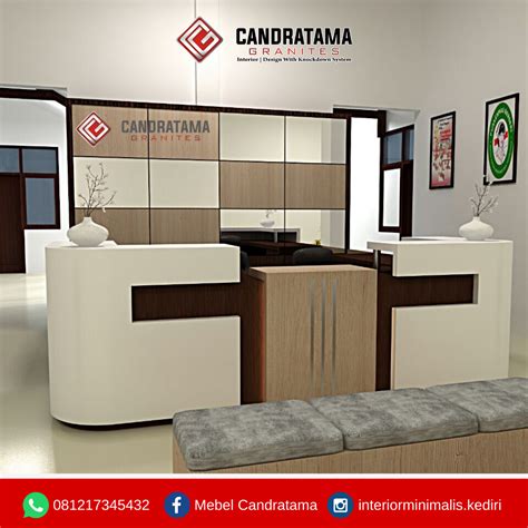 Meja resepsionis minimalis ini menggunakan bahan kayu terbaik dari kayu jati.mengapa kami memakai kayu jati unuk pembuatan meja kantor ini ? Meja Resepsionis Rumah Sakit - MEJADWAL