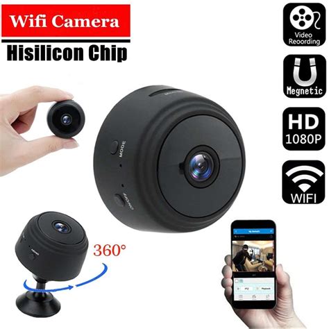 A9 1080p Mini Wifi Security Camera For Home And Office Surveillance