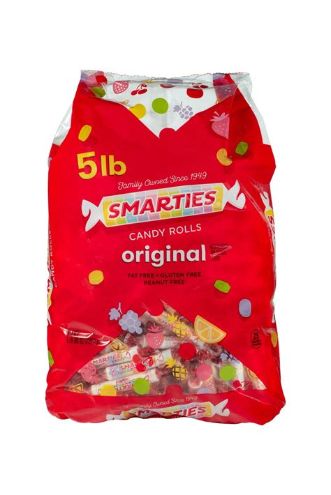 Smarties Original Candy Rolls 5 Lb