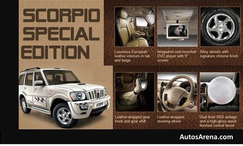 Mahindra Launches Scorpio Special Edition 500 Units Only