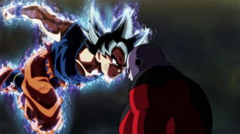 Ultra instinct is used to great effect in dragon ball super in goku's fight against jiren in the tournament of power. Ultra Instinct Goku Vs Jiren | Dessin goku, Goku, Balle