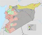 Syrian Civil War Map Pictures