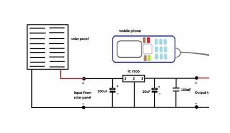 Solar Mobile Charger Circuit Diagram - Electrical Blog
