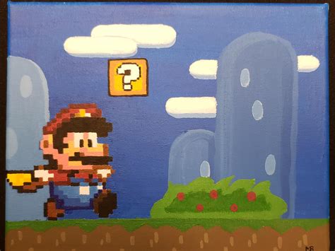 Decided To Try Painting One Of My Favorites Super Mario World Rgaming