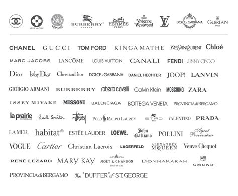 Luxury Brands Luxury Brand Logo High Fashion Branding Fashion Logo