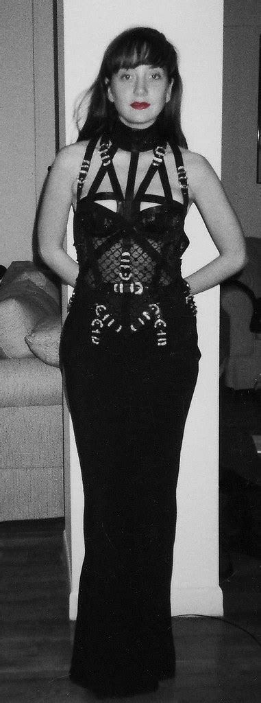 Cindy Crawfords Bondage Dress 1992 A Photo On Flickriver