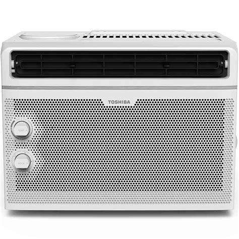 It will easily provide the cooling power needed to keep your space just the right temperature. Toshiba 5,000 BTU 115-Volt Window Air Conditioner in White ...