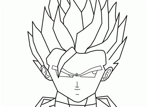 Most dragon ball z characters can be drawn using these basic shapes and proportions. Goku Drawing Easy at GetDrawings | Free download
