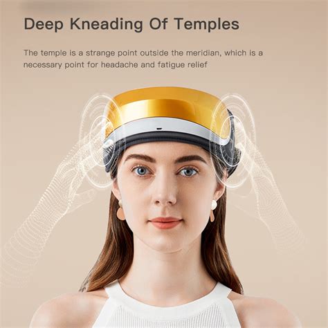 Air Pressure Head Massager Device Electric Head Massager Airbag Acupoint Massage Headband