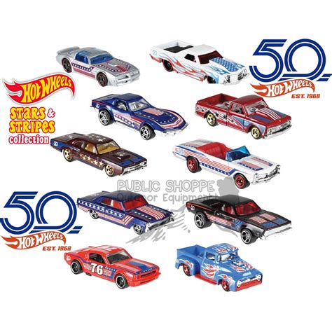 And not only children have adored them, adults covet the products—from iconic. Hot Wheels 50th Anniversary Stars & Stripes Collection ...